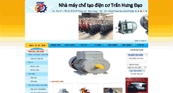 Desktop Screenshot of diencotranhungdao.com
